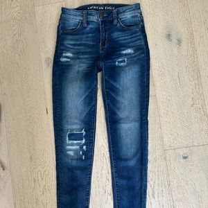 American Eagle Jeggings Size 0 Long